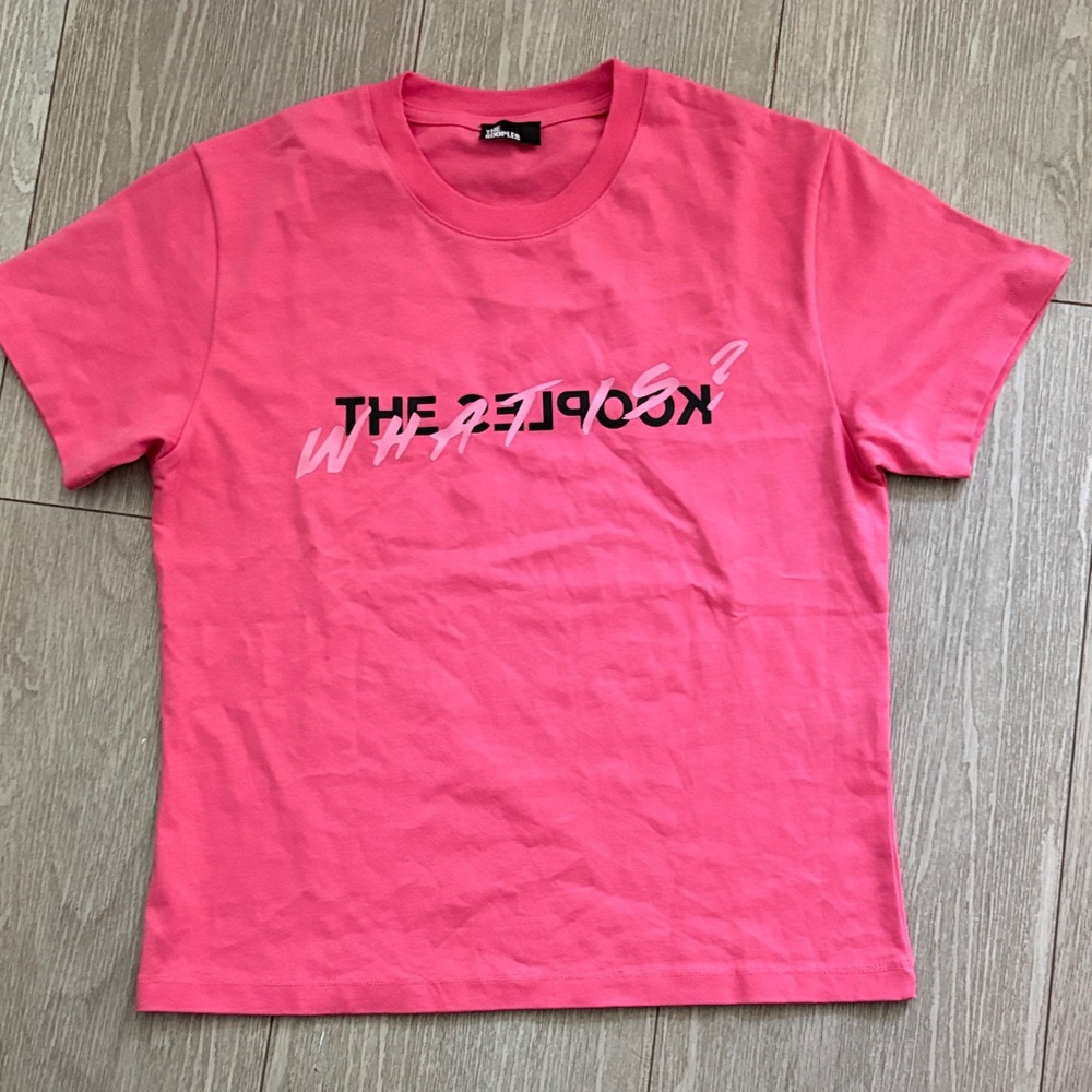 The Kooples Pink Crewneck Tee Classic